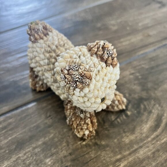 Seashell Vintage Art Cat Animal - Picture 8 of 9